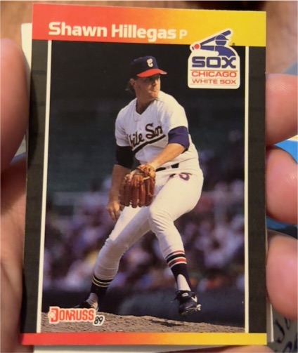 1989 Donruss #503 Shawn Hillegas Chicago White Sox — front