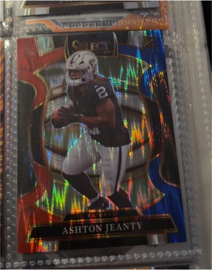 2025 Panini Select #4 Ashton Jeanty — front