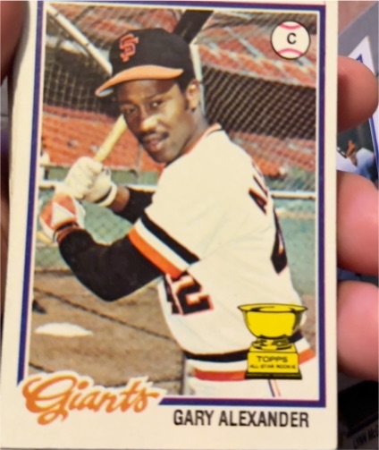 1978 Topps #624 Gary Alexander — front