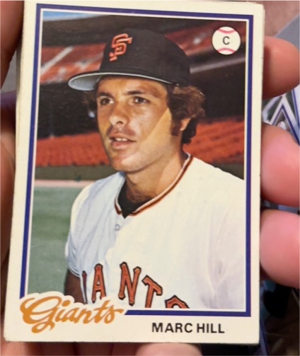 1978 Topps #359 Marc Hill — front