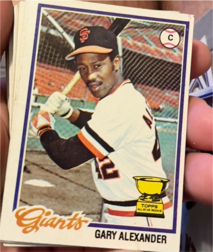 1978 Topps #624 Gary Alexander — front