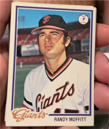 1978 Topps #284 Randy Moffitt — front
