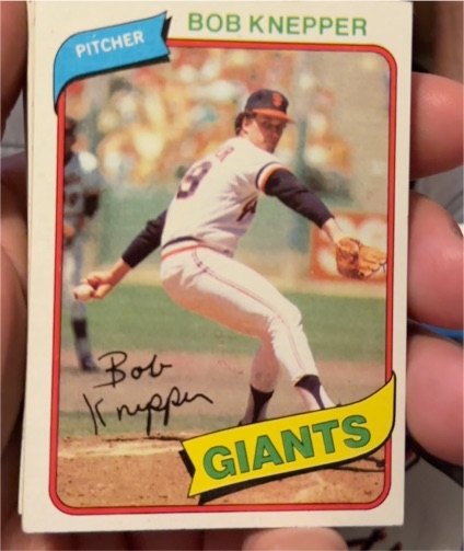 1980 Topps #111 Bob Knepper — front