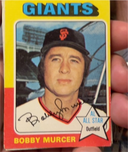 1975 Topps #350 Bobby Murcer — front