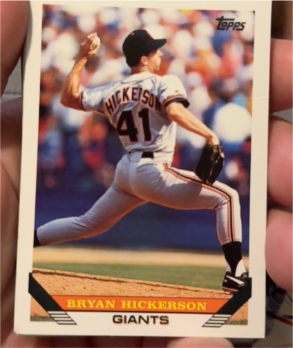 1993 Topps #147 Bryan Hickerson — front