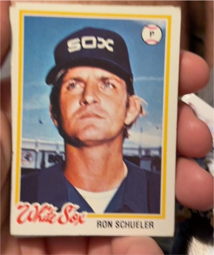 1978 Topps #409 Ron Schueler — front