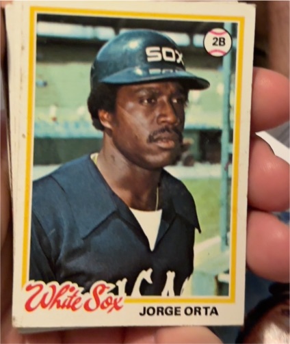 1978 Topps #42 Jorge Orta — front