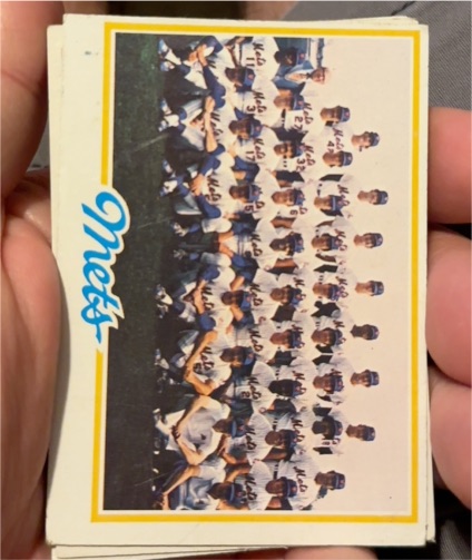 1978 Topps #356 New York Mets Team Checklist — front