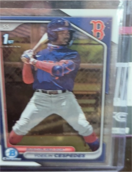 2024 Bowman Chrome #BCP-139 Yoeilin Cespedes — front