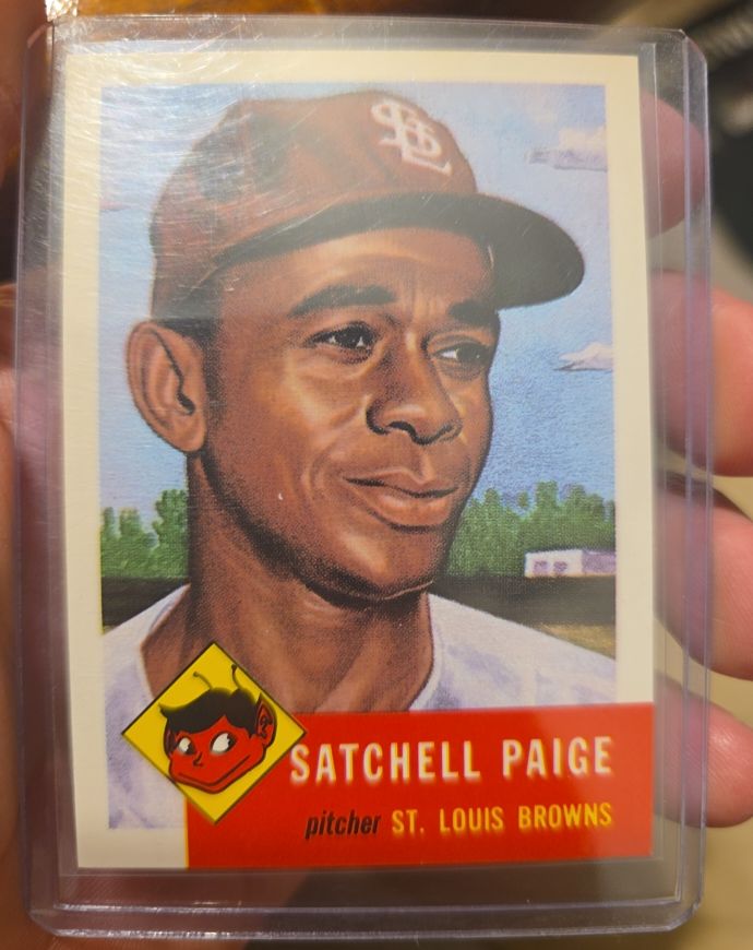 1991 Topps Archives 1953 #220 Satchell Paige — front
