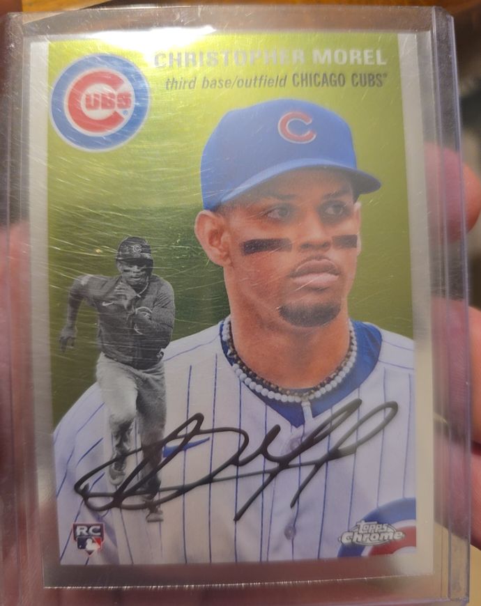 2023 Topps Chrome Platinum Anniversary #184 Christopher Morel — front