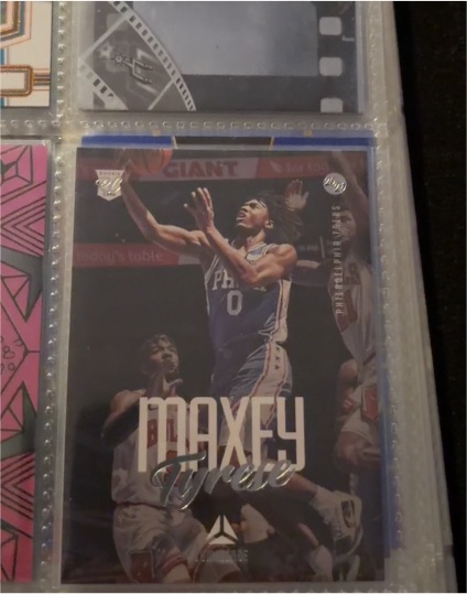 2020-21 Panini Prizm #24 Tyrese Maxey — front