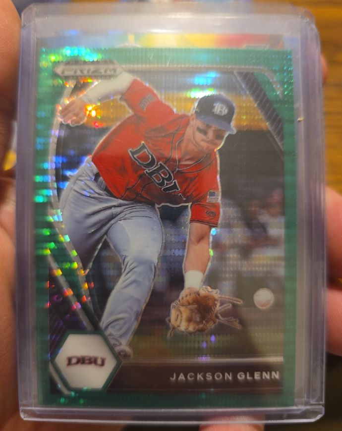 2021 Panini Prizm Draft Picks #PDP133 Jackson Glenn — front