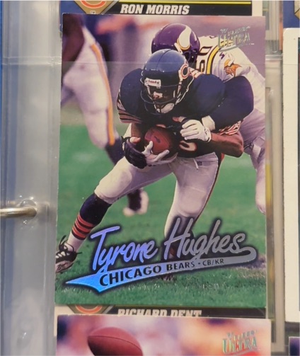 1997 Fleer Ultra #279 Tyrone Hughes — front