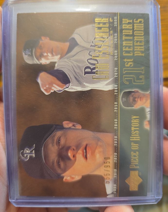 2002 Upper Deck Piece of History 21st Century Phenoms #127 Cam Esslinger — front