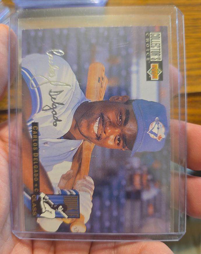 1994 Upper Deck Collector's Choice #4 Carlos Delgado — front