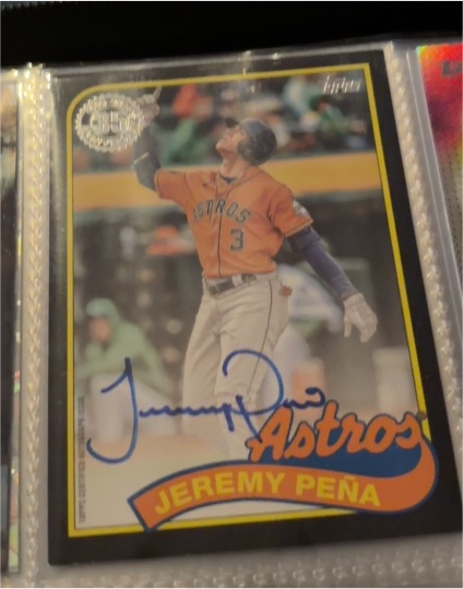 2024 Topps Series 2 1989 Retro #89BA-JP Jeremy Peña — front