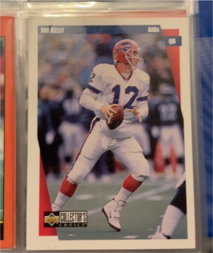 1997 Upper Deck Collector's Choice #112 Jim Kelly — front