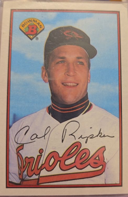 1989 Bowman #9 Cal Ripken Jr. — front