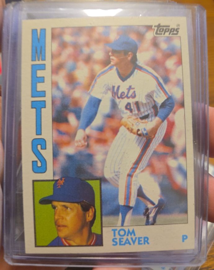 1984 Topps #740 Tom Seaver — front