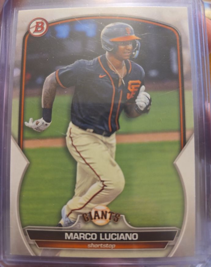 2023 Bowman #BP-43 Marco Luciano — front