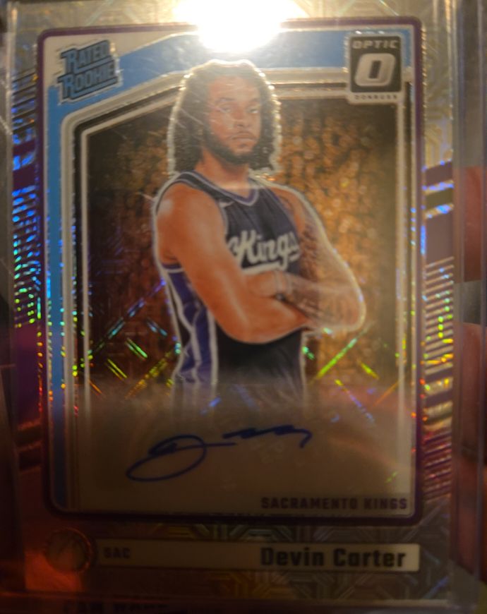 2024-25 Donruss Optic #305 Devin Carter — front