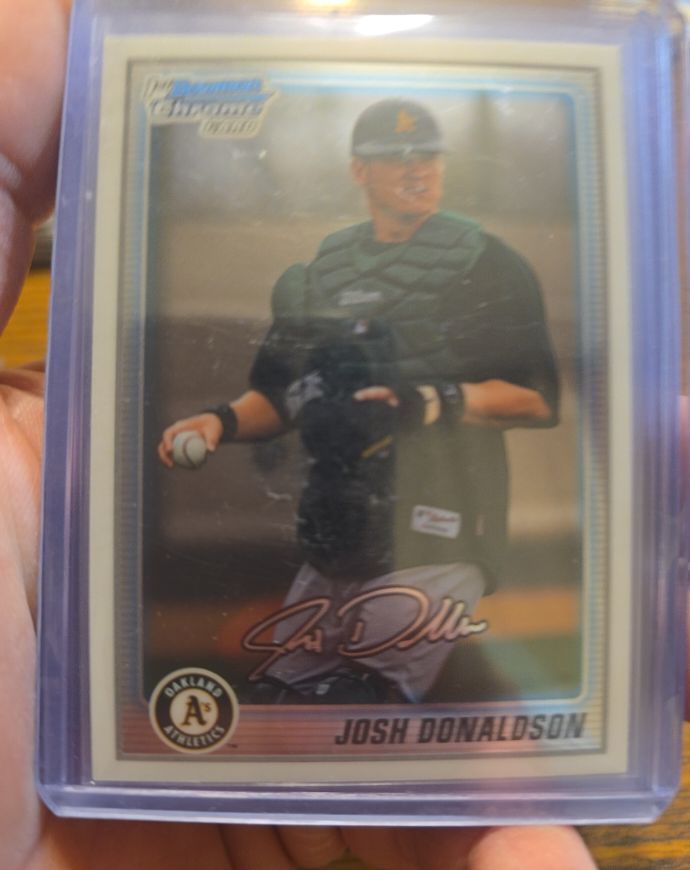 2010 Bowman Chrome Prospects #BCP113 Josh Donaldson — front