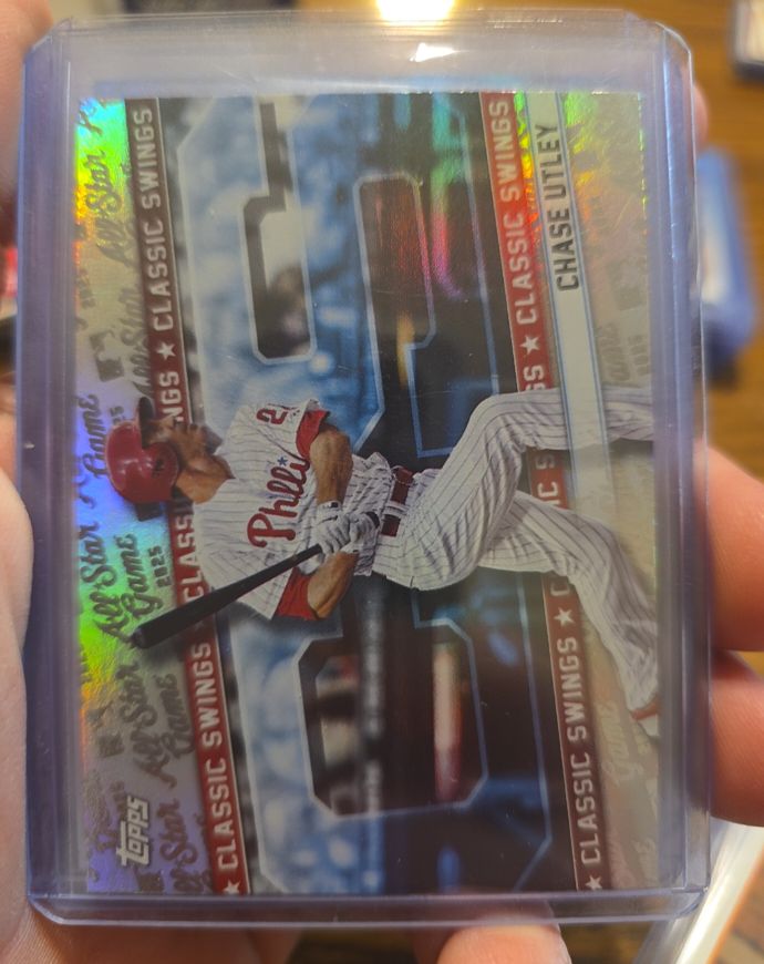 2025 Topps All-Star Game #CS-22 Chase Utley Classic Swings — front