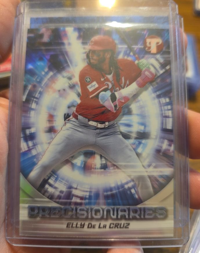 2025 Topps Pristine #PR-35 Elly De La Cruz Precisionaries Insert — front