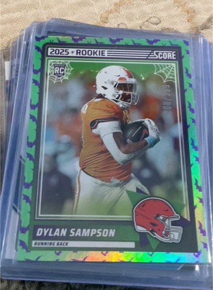2025 Panini Score #52 Dylan Sampson — front