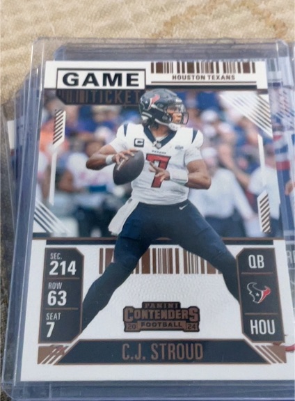2024 Panini Contenders #39 C.J. Stroud — front