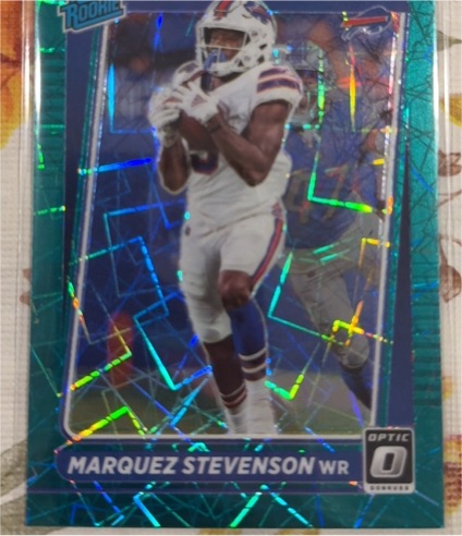 2021 Donruss Optic #257 Marquez Stevenson — front
