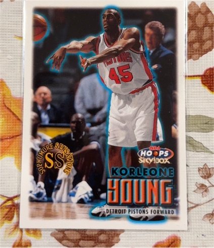 1999-00 Skybox NBA Hoops #103 Korleone Young — front