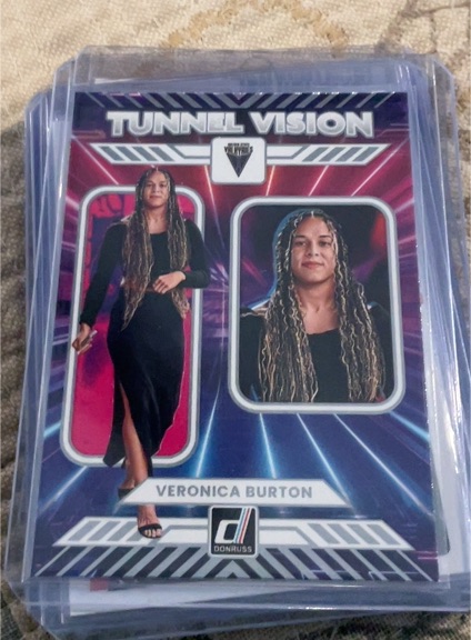 2025 Panini Donruss WNBA #15 Veronica Burton — front