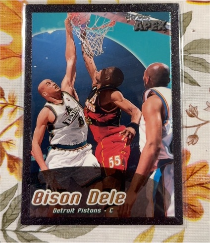 1999-00 Skybox Apex #40 Bison Dele — front