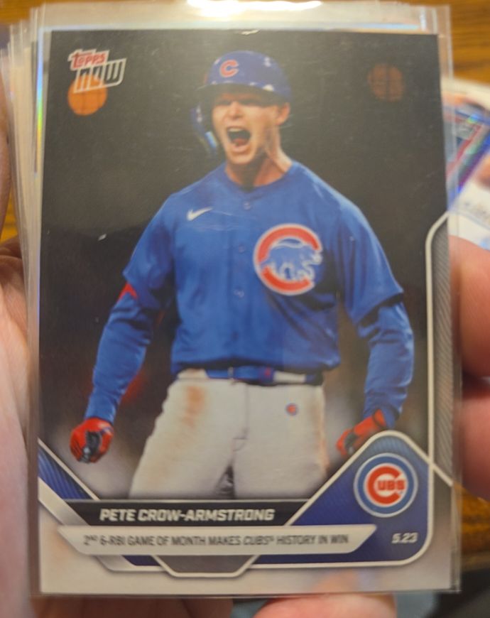 2025 Topps Now #319 Pete Crow-Armstrong — front