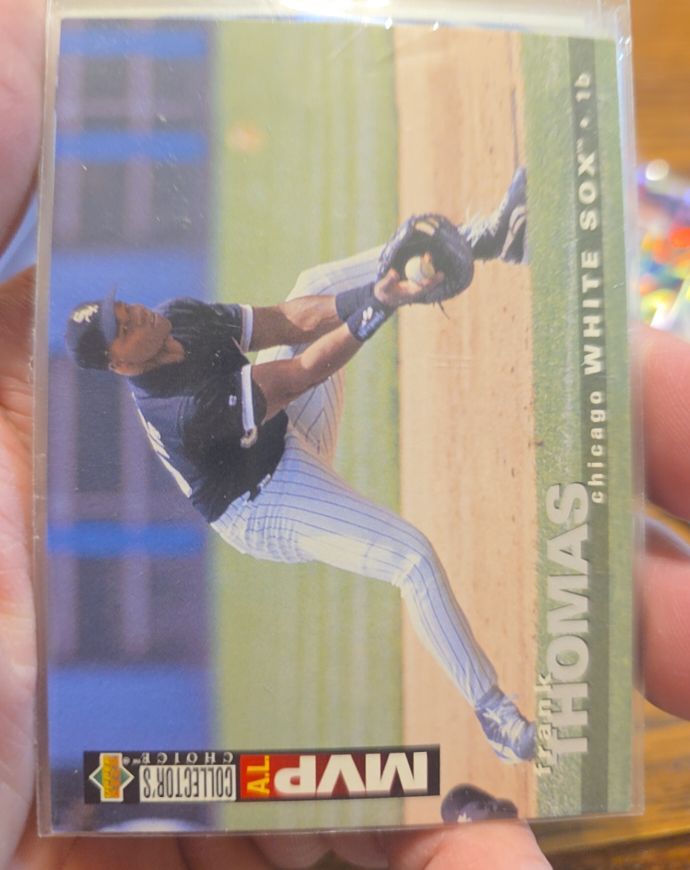 1995 Upper Deck Collector's Choice AL MVP #75 Frank Thomas — front