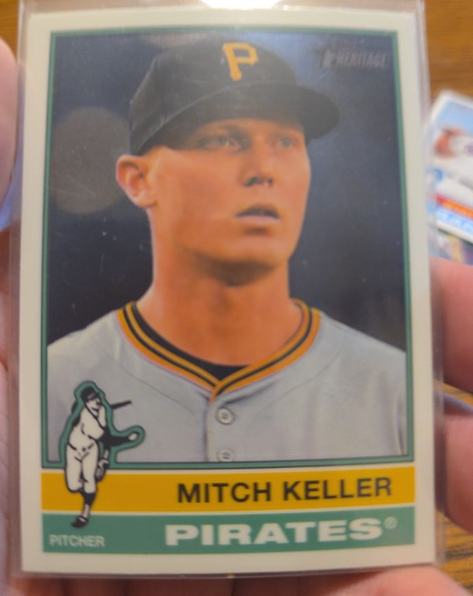 2025 Topps Heritage #146 Mitch Keller — front