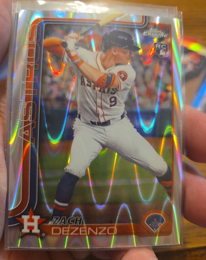 2025 Topps Chrome #294 Zach Dezenzo — front
