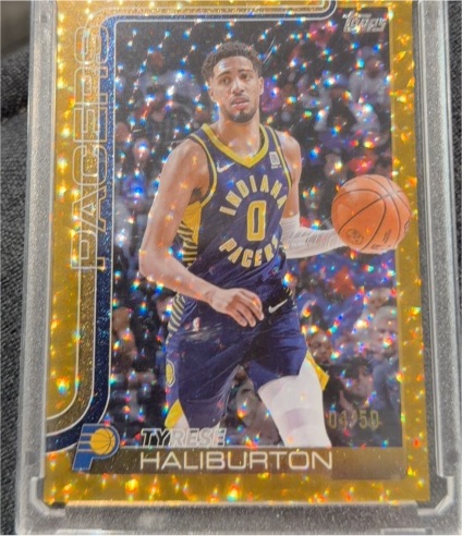 2025-26 Topps #47 Tyrese Haliburton — front