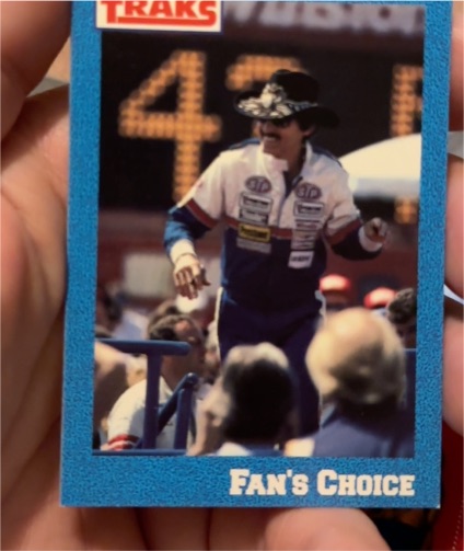 1991 Traks #48 Richard Petty Fan's Choice — front