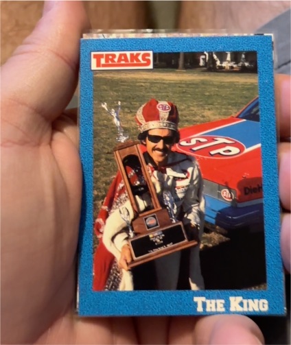 1991 Traks #19 Richard Petty The King — front