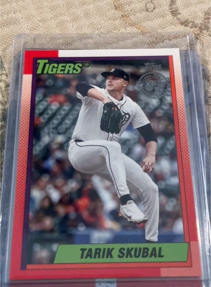 2025 Topps Series 2 1990 Topps #90B2-39 Tarik Skubal — front