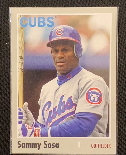 2024 Topps Archives #161 Sammy Sosa Chicago Cubs — front