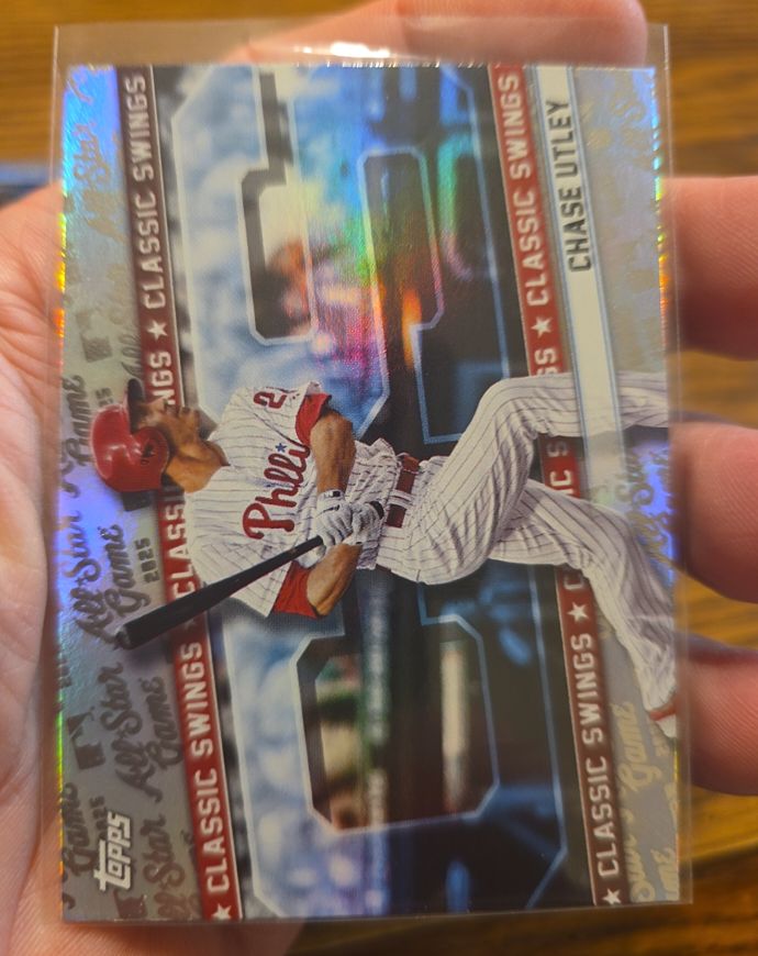 2025 Topps All-Star Game Classic Swings #CS-22 Chase Utley — front