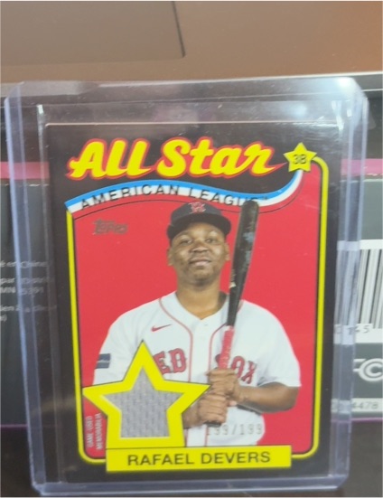 2024 Topps '89 All-Star Relic #89ASR-RD Rafael Devers — front