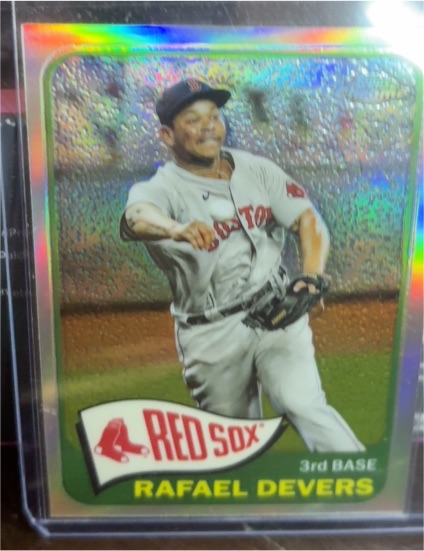 2021 Topps Chrome 1965 Topps Redux #TH65-10 Rafael Devers — front