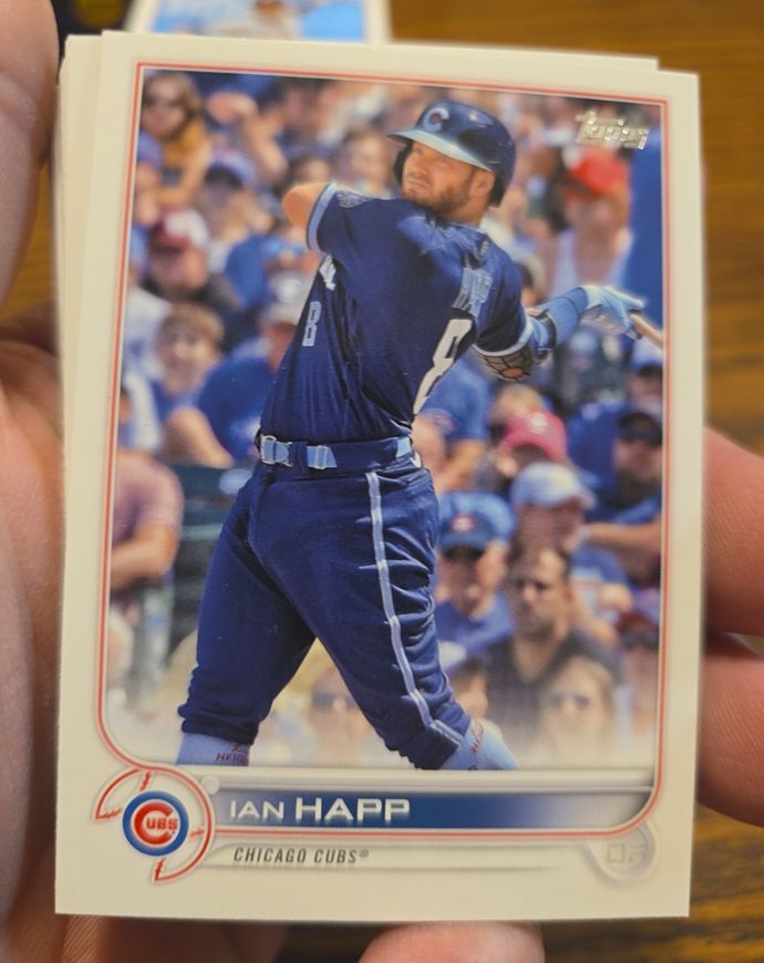 2022 Topps Series 1 #143 Ian Happ — front