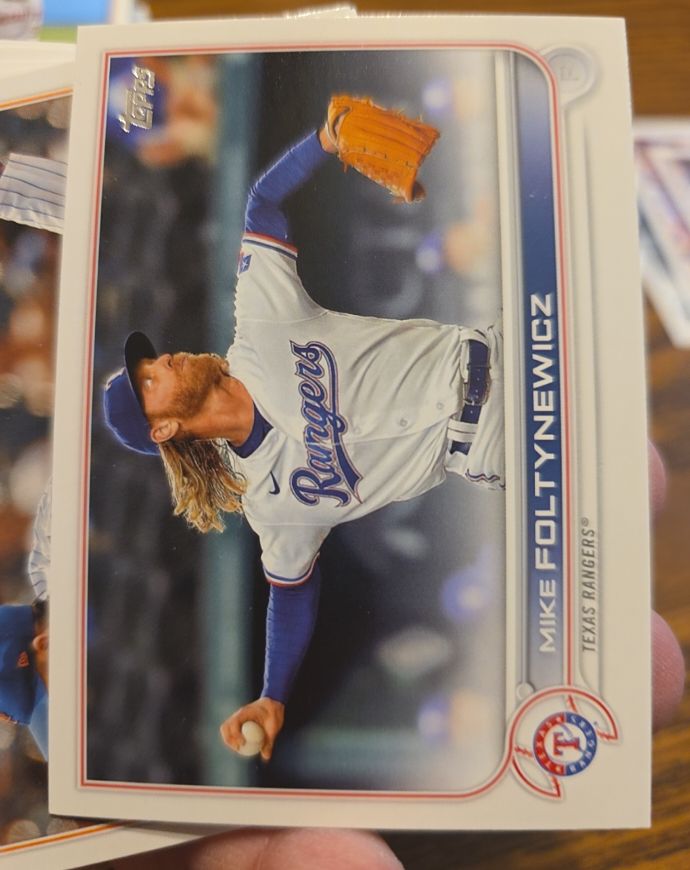 2022 Topps #293 Mike Foltynewicz — front