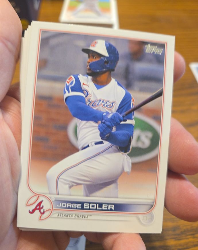 2022 Topps Series 1 #208 Jorge Soler — front